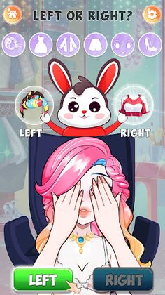 Left or Right Dress Up Queen - Screenshot 1