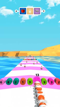 Knock Worms 3D - Screenshot 2