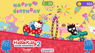 Hello Kitty games - car game - Screenshot 1