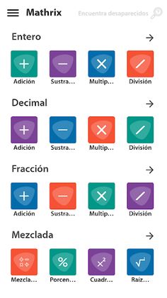 Mathrix: Juegos de Matemáticas - Screenshot 1