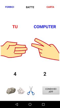 SASSO CARTA FORBICI - Screenshot 2