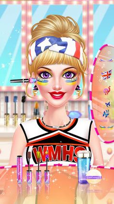 Sports Girl Makeup - Keep Fit - Screenshot 4