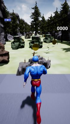 Heroes 3D Super Steel Man - Screenshot 1