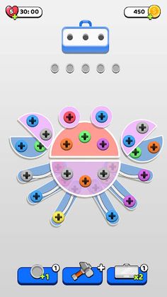 Unscrew Nuts Pin - Screenshot 2