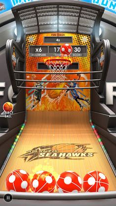 Basketball Flick 3D - Screenshot 1
