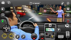 Crazy Car Taxi Simulator - Screenshot 1