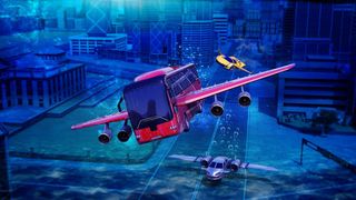 US Flying Bus Driving 2019 - Screenshot 2