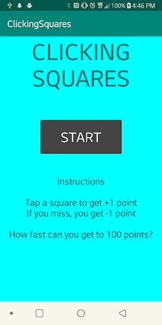 Clicking Squares - Screenshot 2