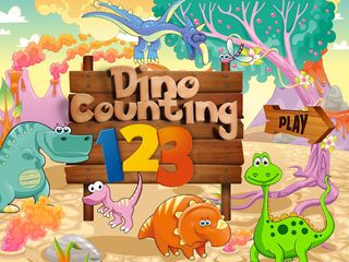 Dino Counting Games For Kids - Screenshot 1