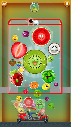 Watermelon Game : Fruit Drop - Screenshot 3