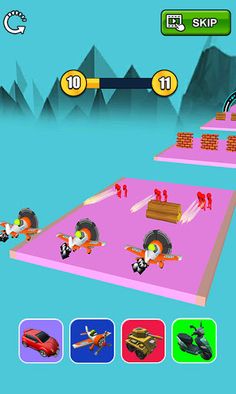 Epic Car Transform Race - Screenshot 3