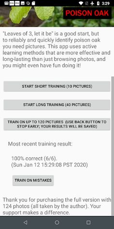 Poison Oak Training Game - Screenshot 3