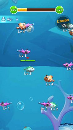 Hungry Fish 3D Hyper Evolution - Screenshot 3