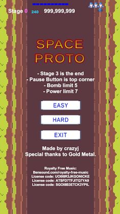 SpaceProto1 - Screenshot 1