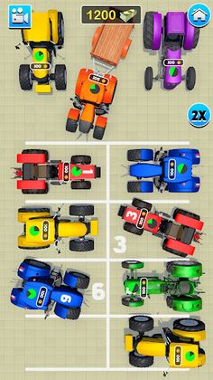Tractor Parking Jam - Screenshot 2