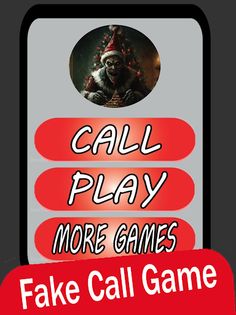 Fake Call Scary Santa Games - Screenshot 1