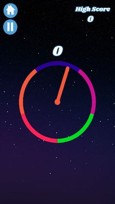 Color Wheel & Ball Crazy Game - Screenshot 1