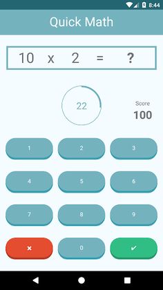 Quick Math - Resolva problemas - Screenshot 2