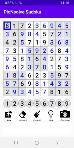 PicNsolve Sudoku - Screenshot 4