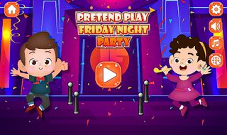 Pretend Play Friday NightParty - Screenshot 1