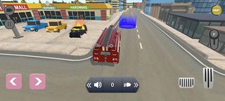 Real Fire Truck  Simulator - Screenshot 1