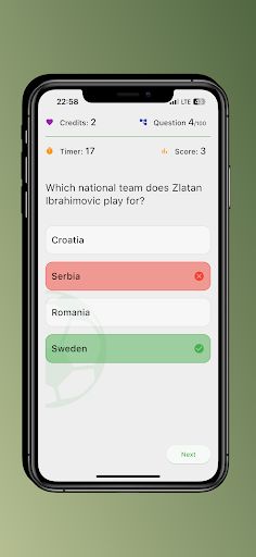 Football Quizz - Screenshot 2