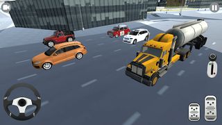 Oil Tanker Fuel Truck Game - Screenshot 1