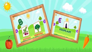 Learn Vegetable Names ABC Game - Screenshot 1