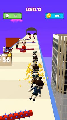 Slap Thief Run 3D - Screenshot 2