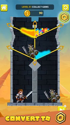 Robux Hero's Puzzle Quest - Screenshot 3