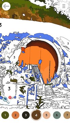 Color Booky - Color by number - Screenshot 1