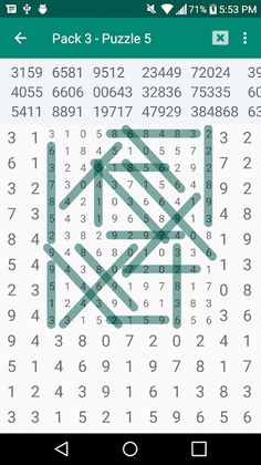 Number Search Puzzles - Screenshot 3