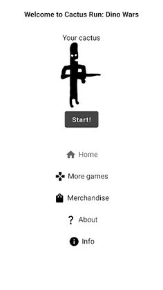 Cactus Run: Dino Wars - Screenshot 1