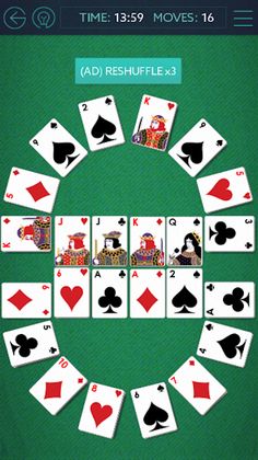 Crescent Solitaire - Screenshot 2