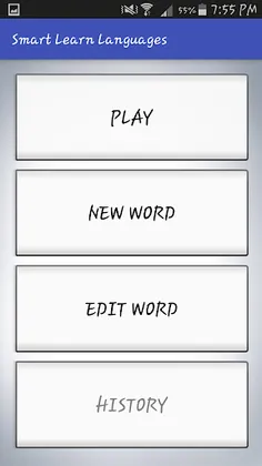 Smart Learn Languages - Screenshot 1