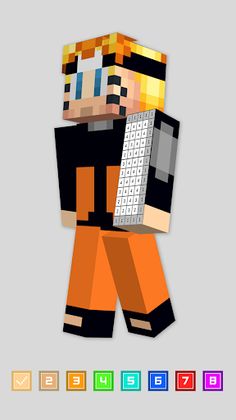 Skin Draw 3d-Craft Miner Skin - Screenshot 4
