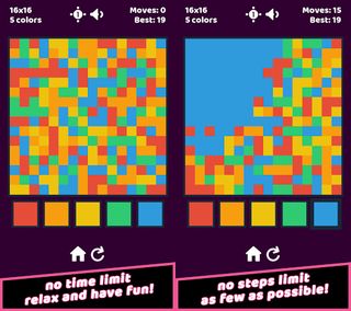 Color Queen! Flood Puzzle Game - Screenshot 2