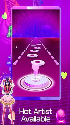 OSHI NO KO Tiles Piano My Star - Screenshot 1