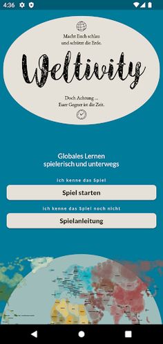 Weltivity - Screenshot 1