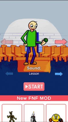 FNF BALDI Mod Test - Screenshot 1