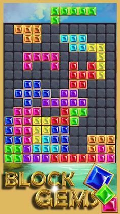 Gems Block Mania Puzzle - Screenshot 2