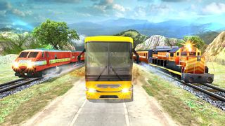 Train Vs Bus Racing - Screenshot 2