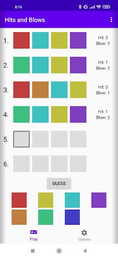 Color Code Logic Puzzle - Screenshot 1