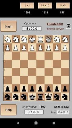 Random Chess • FICGS play rate - Screenshot 1