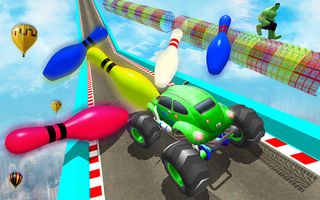 Superhero Monster Truck ramp - Screenshot 1