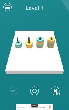 Sort it 3D : Hoop Stack Fun Pu - Screenshot 1