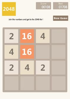 2048 - brain trainer - Screenshot 4