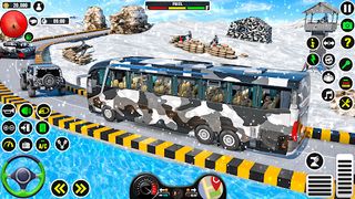 Bus Simulator Army Bus Driving - Screenshot 3