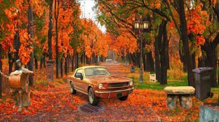 Autumn City Park Escape - Screenshot 2