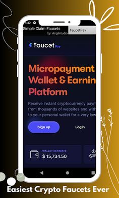Simple Claim Crypto Faucets - Screenshot 1